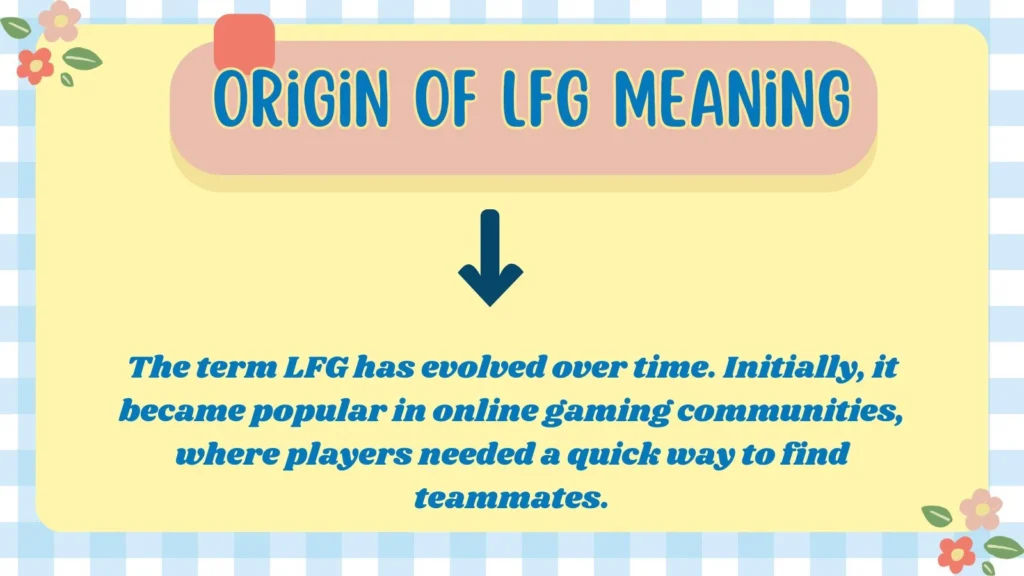 Origin of LFG Meaning 