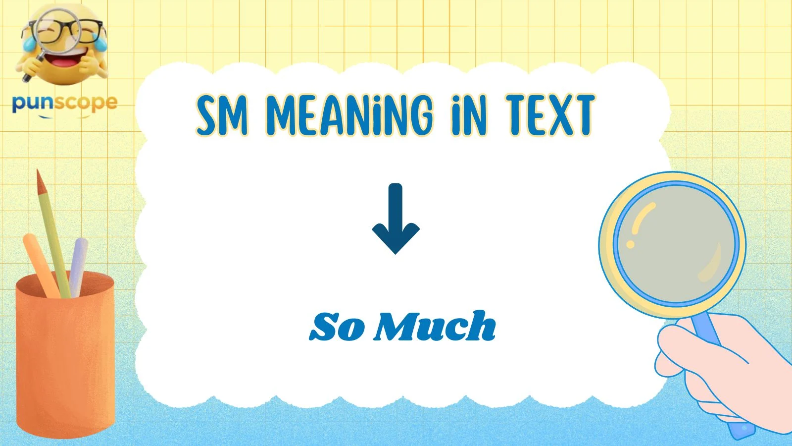  SM meaning in text 
